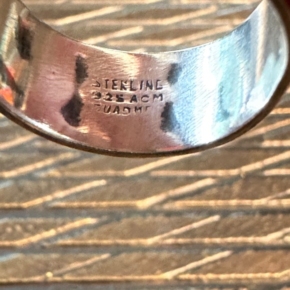 Sterling Buffalo ring 11 - Picture 6 of 7